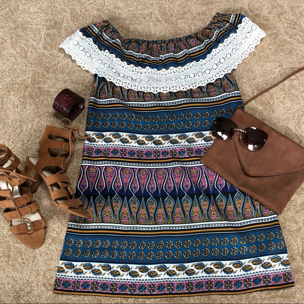 Hollister Off The Shoulder Dress
